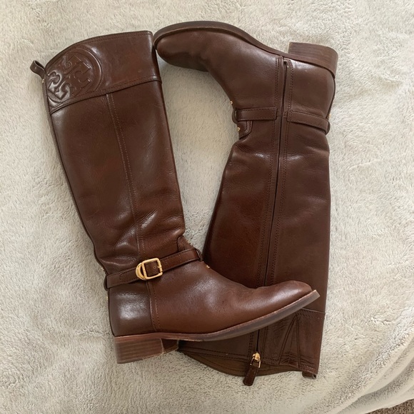 Tory Burch Darlene Riding Boots - Size 6 - Picture 2 of 4